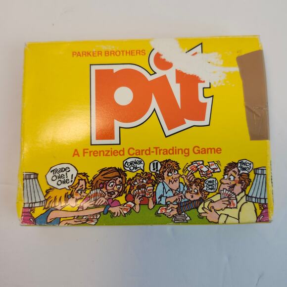Pit Frenzied Card Game Vintage 1983 Complete Parker Brothers Game Night Family - Picture 1 of 7